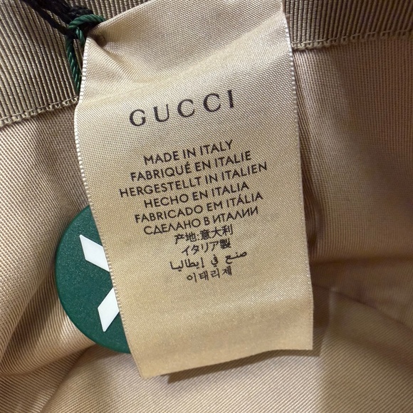 Gucci Denim Monogram Wide-Brim Hat - Picture 7 of 8